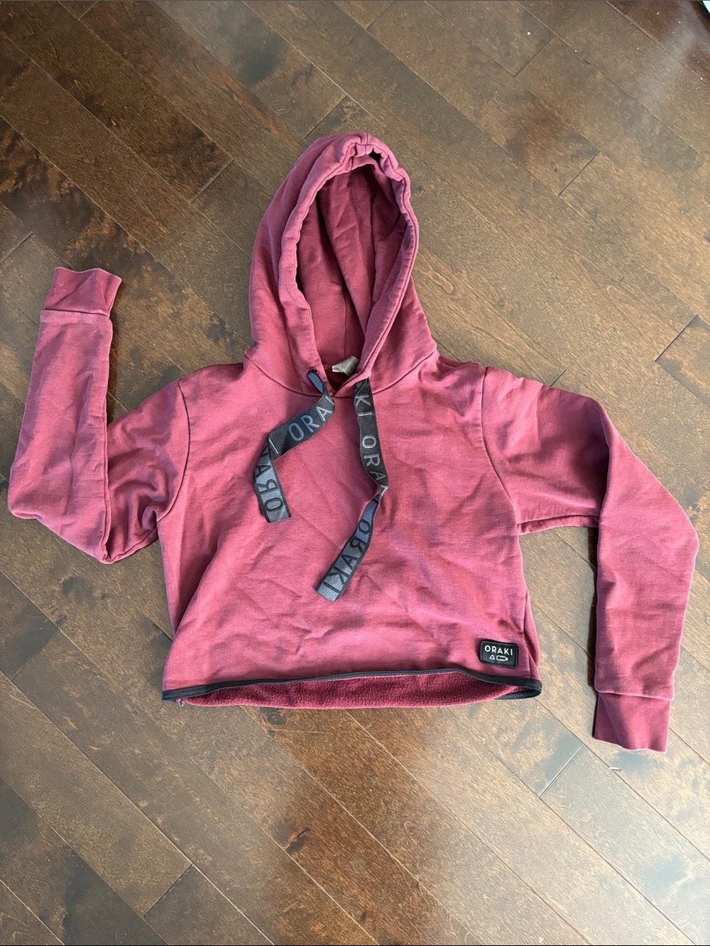 Women's Cropped Hooded Sweatshirt - oraki
